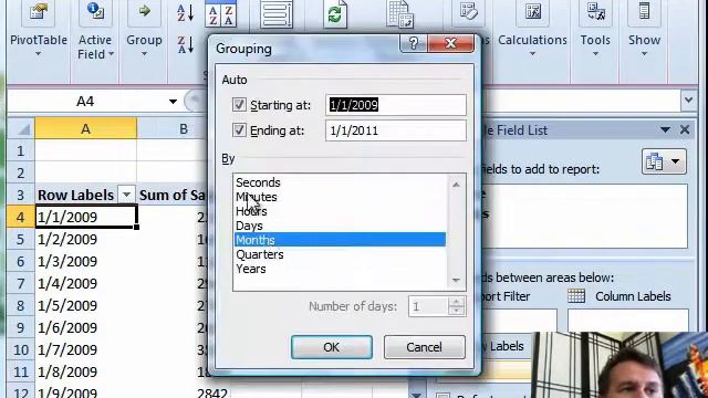 Excel How To Group By Month And Year In Excel Pivot Table - Episode 1240