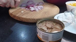 САЛАТ #3 с тунцом и пекинской капустой. БЕЗ майонеза!