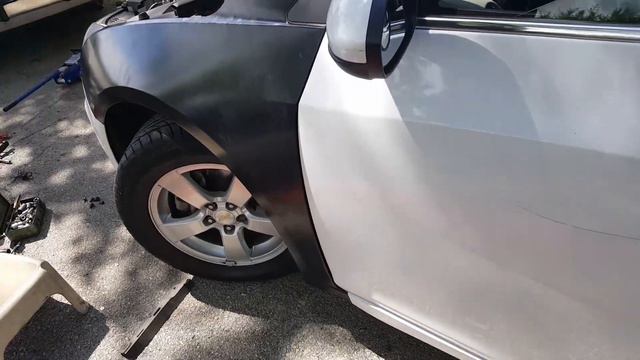 How to change front fender on 2015 cruze part 2 смотреть онлайн