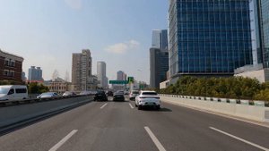 Driving In The City | Shanghai China | 4K UHD