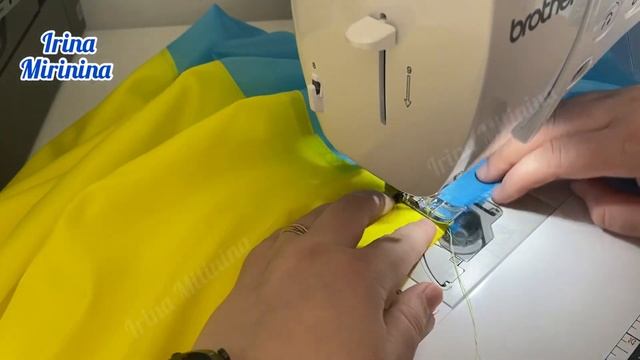 Флаг Украины, как сшить. Прапор своими руками.