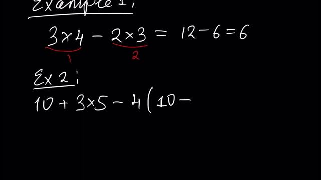 Order of Arithmetic Operations (Math Tutorial. Arithmetic #3)