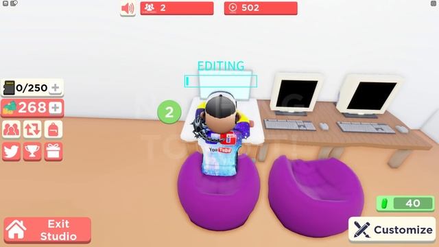 СИМУЛЯТОР ЮТУБЕРА в РОБЛОКС! Как НАБРАТЬ ПОДПИСЧИКОВ и СТАТЬ ПОПУЛЯРНЫМ в Режиме YouTube Simulator смотреть онлайн