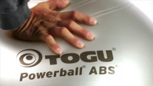 Мяч для фитнеса TOGU Powerball Challenge ABS (обзор)