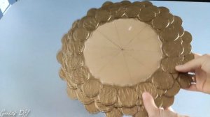 DIY декор зеркала своими руками / Рамка для зеркала своими руками из картона