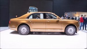 Самый дорогой автомобиль России. Аурус Сенат. Aurus senate vs Rolls Royce