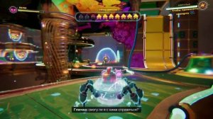 Подружились с пиратами! Игра "Ratchet & Clank: Сквозь Миры" (PS5). Часть 10.