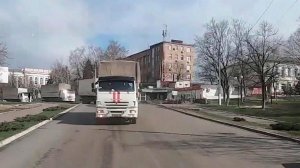 Гуманитарный конвой прибыл в город Изюм