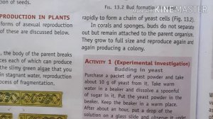 Reproduction in plants  class 7 living science book