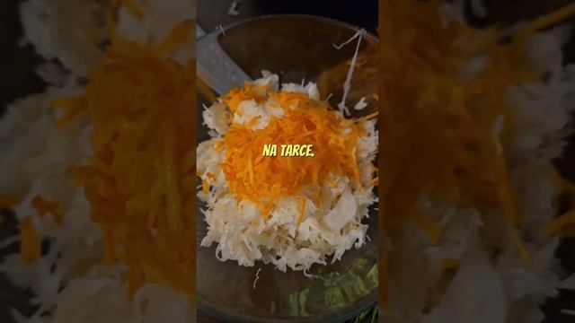 najlepsza surówka z kapusty kiszonej #zesmakiemnaty #salad