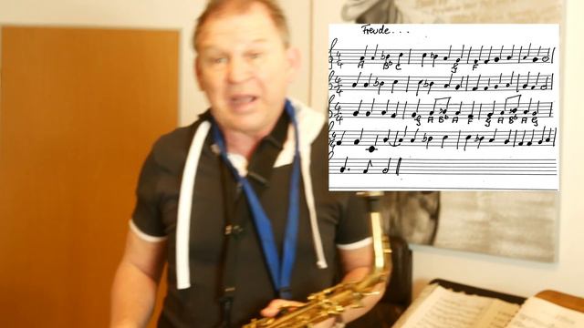 Saxophon Anfänger cool lernen mit „Europahymne“-Beethoven-Backingtrack-Noten Sax Coach Stefan Lamml смотреть онлайн