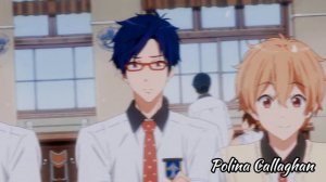 Вольный стиль || Рин & Хару; Нагиса & Рей - "Моя любовь ярко-алого цвета" || МакSим