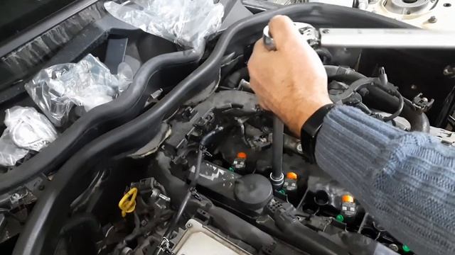 Замена форсунок Мерседес Бенц Е-класс W212, OM651.925, 2.1Cdi смотреть онлайн