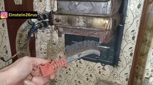 Котел из газовой колонки спустя сезон