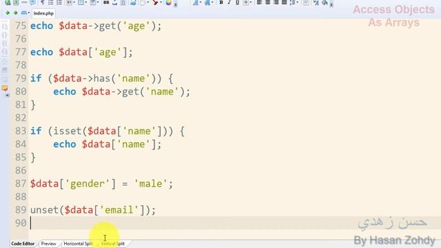 Access Objects As Arrays