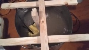 приготовление сахарного сиропа погружным насосом
