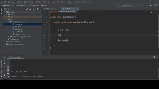 Loops in Java | For, While, Do While смотреть онлайн