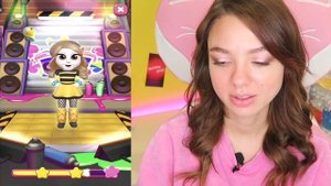 TALKING ANGELA SHE’S a MONSTER! NEVER PLAY TALKING ANGELA at 3 AM! CREEPY GAME