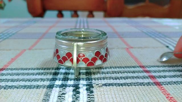 Солонка СССР, мельхиор, эмаль, серебряная ложечка для соли смотреть онлайн