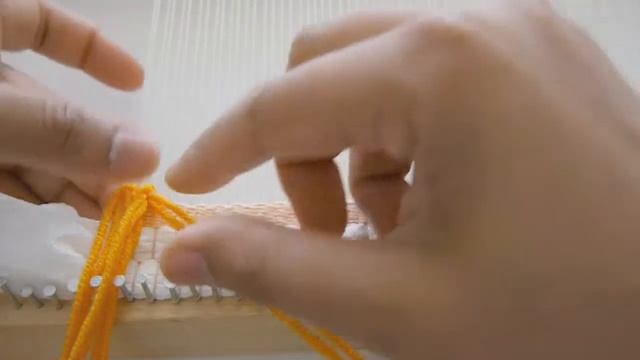Rya Knots Weaving Technique | Weaving Fringe | Weaving Patterns for Beginners