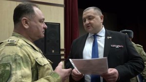 Сергей Бабаченко поздравил военнослужащих Софринской бригады с Днём защитника Отечества