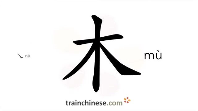 木 (mù) Tree; Wood 