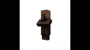 Большие города, но поёт житель из майнкрафта