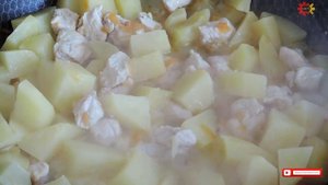 Картофель с индейкой на сковороде быстро и вкусно Домашняя еда Кухня Рецепты