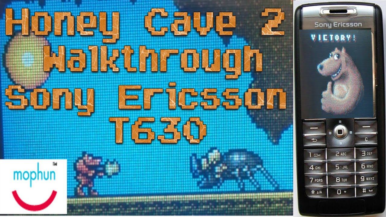 Honey Cave 2 Sony Ericsson T630 Mophun Game FULL WALKTHROUGH!