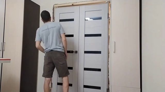 Как поставить двустворчатую дверь - Бородатая Дверь - канал про межкомнатные двери