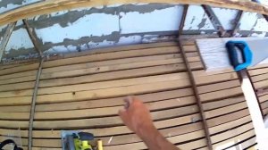 "Монтаж стропил  Ендовой  Котельной"  [ стройка в одиночку ]
