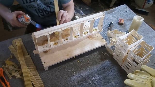 мини-рамки в рамку 145 под сотовый мёд ? так делаю я. смотреть онлайн