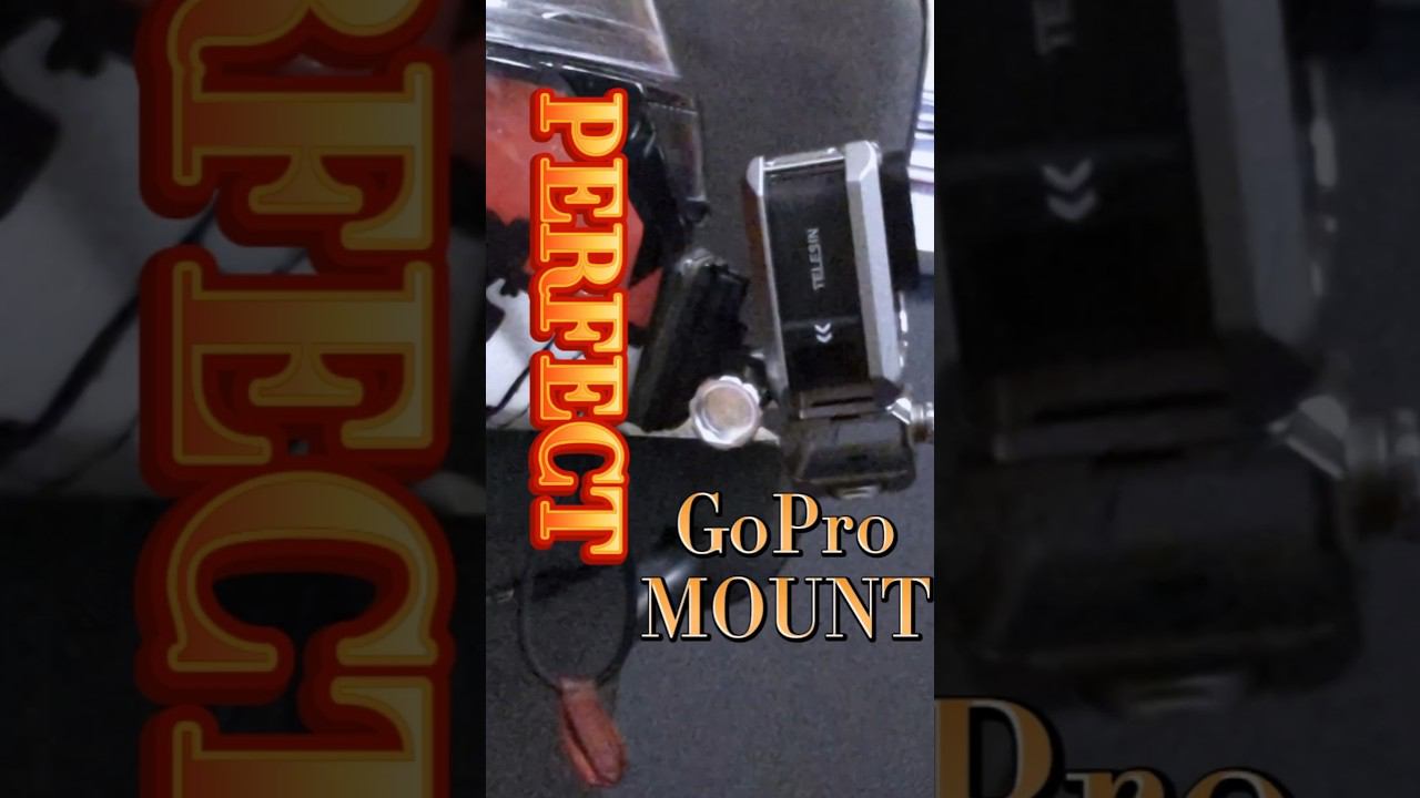 лучшее крепление GoPro На мотошлем