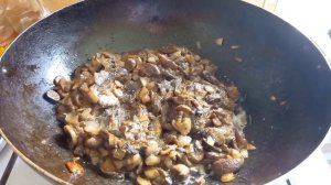 Жюльен из грибов в микроволновке