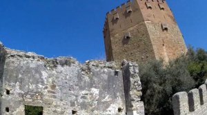 Красная Башня в Алании. Аланийская крепость. Kızıl Kule — Красная башня. Турция. Красная крепость.