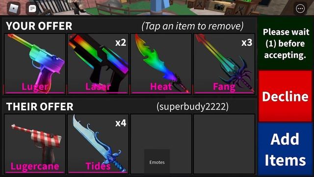 Roblox mm2 Trading Montage #1 смотреть онлайн