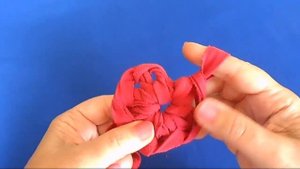 Вязание коврика из старых вещей своими руками - Начало