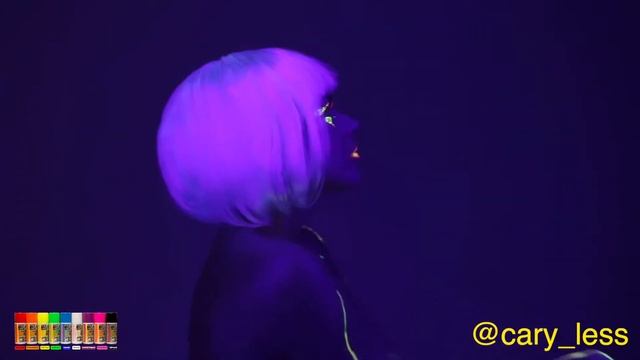 Карина @cary_less и неоновая смываемая меловая краска @waterpaint.ru смотреть онлайн