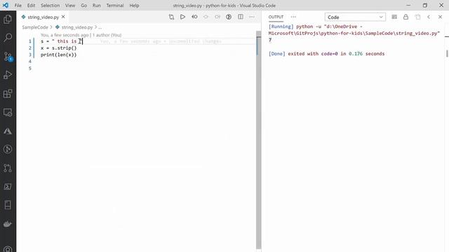 07 Day 7 String in Detail (Python CodingKids) смотреть онлайн