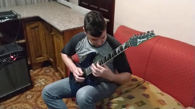 Ibanez rg 520 LTD(mahogany) seymour duncan's tb4 jb- Aph1n jamming смотреть онлайн