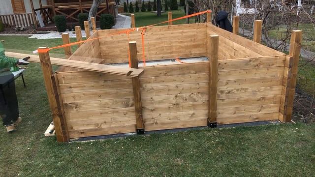 WOODEN SWIMMING  POOL #  BASEN DREWNIANY # ДЕРЕВЯННЫЙ БАССЕЙН смотреть онлайн