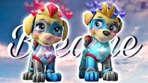 ? ❝Breathe❞ ~ Twins Edit Paw Patrol Mighty Pups ?