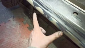 Сварка арки,подготовка к шпаклёвке и грунтованию