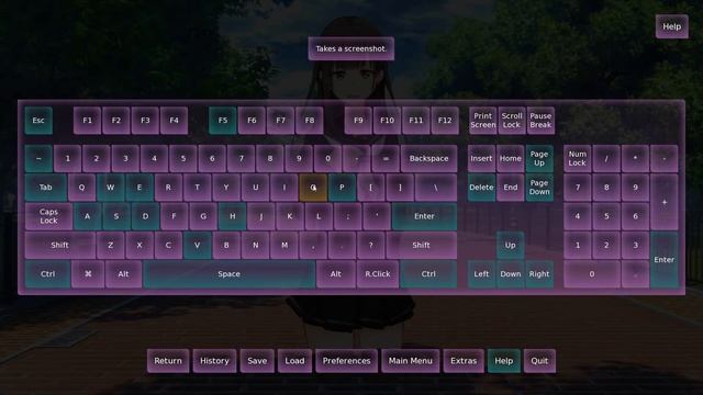 On screen Keyboard for Ren'py смотреть онлайн