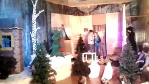 Отрывок из новогоднего спектакля для детей в Соколиной Горе 2015