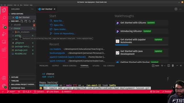 AM Coder - How to Fix a Git Repo Initialized in the Wrong Folder (So you can deploy you app easily)
