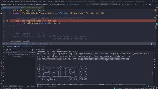 2 4 2 servlet容器环境下的测试 SpringBoot从青铜到王者系列 教程 смотреть онлайн