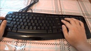 Microsoft Comfort Curve 3000 Keyboard - Unboxing and Video Review (HD)