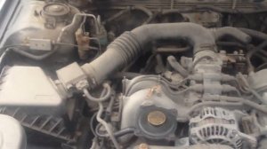 Subaru Legacy 1995г. Пуск и работа двигателя.