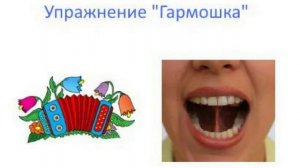 Артикуляционная гимнастика для детей. Артикуляционное упражнение Гармошка. Детский логопед.